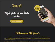 Tablet Screenshot of joans.se